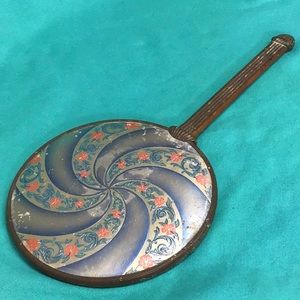 Mirror, vintage handheld mirror.